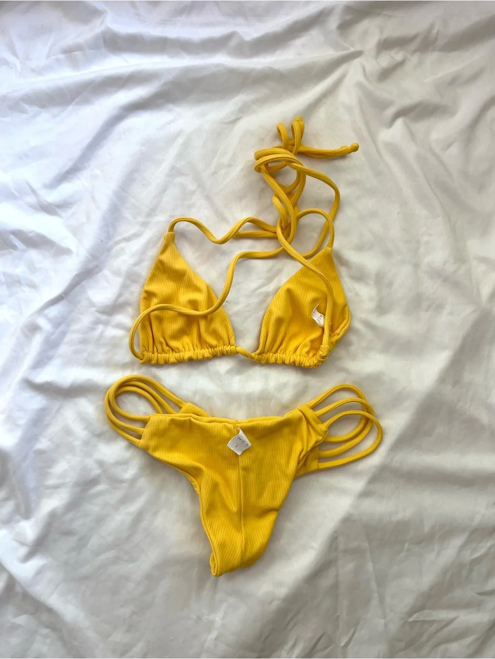 Mary Grace Swim bright yellow
